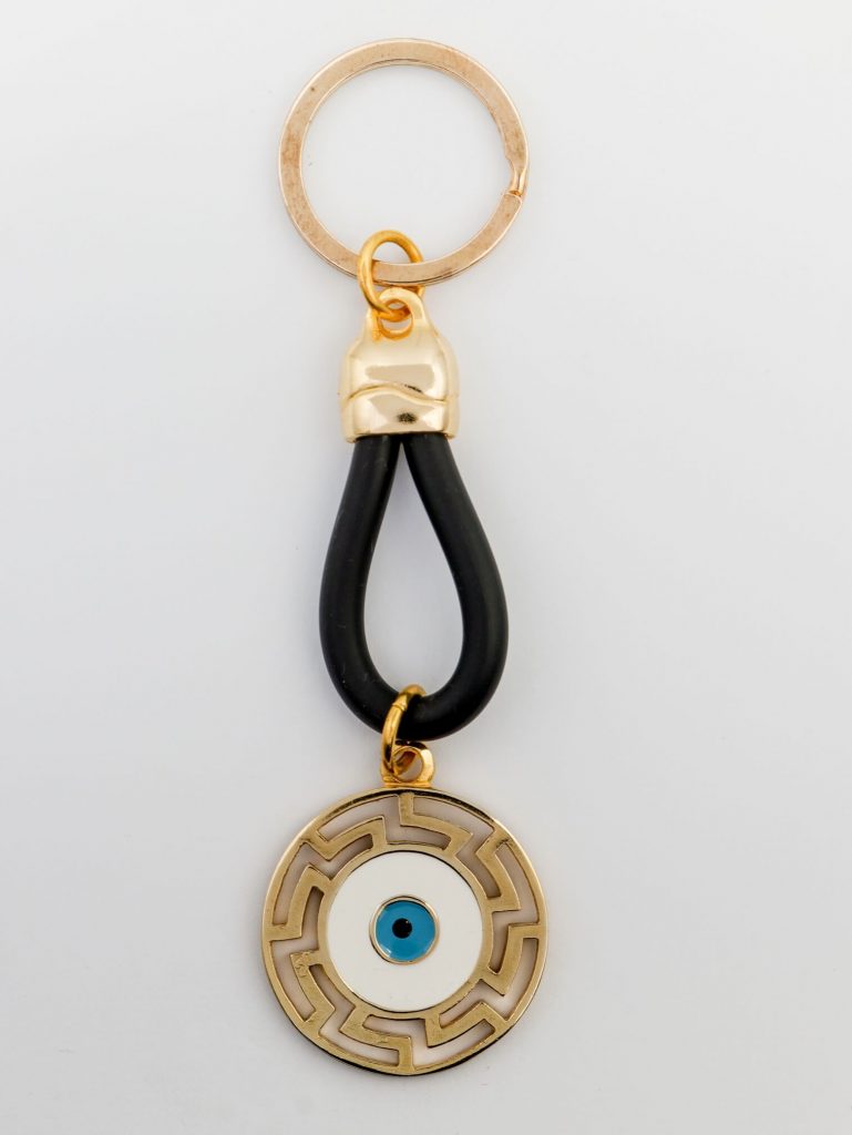 2851 KEYRINGS WITH LEATHER OR PU