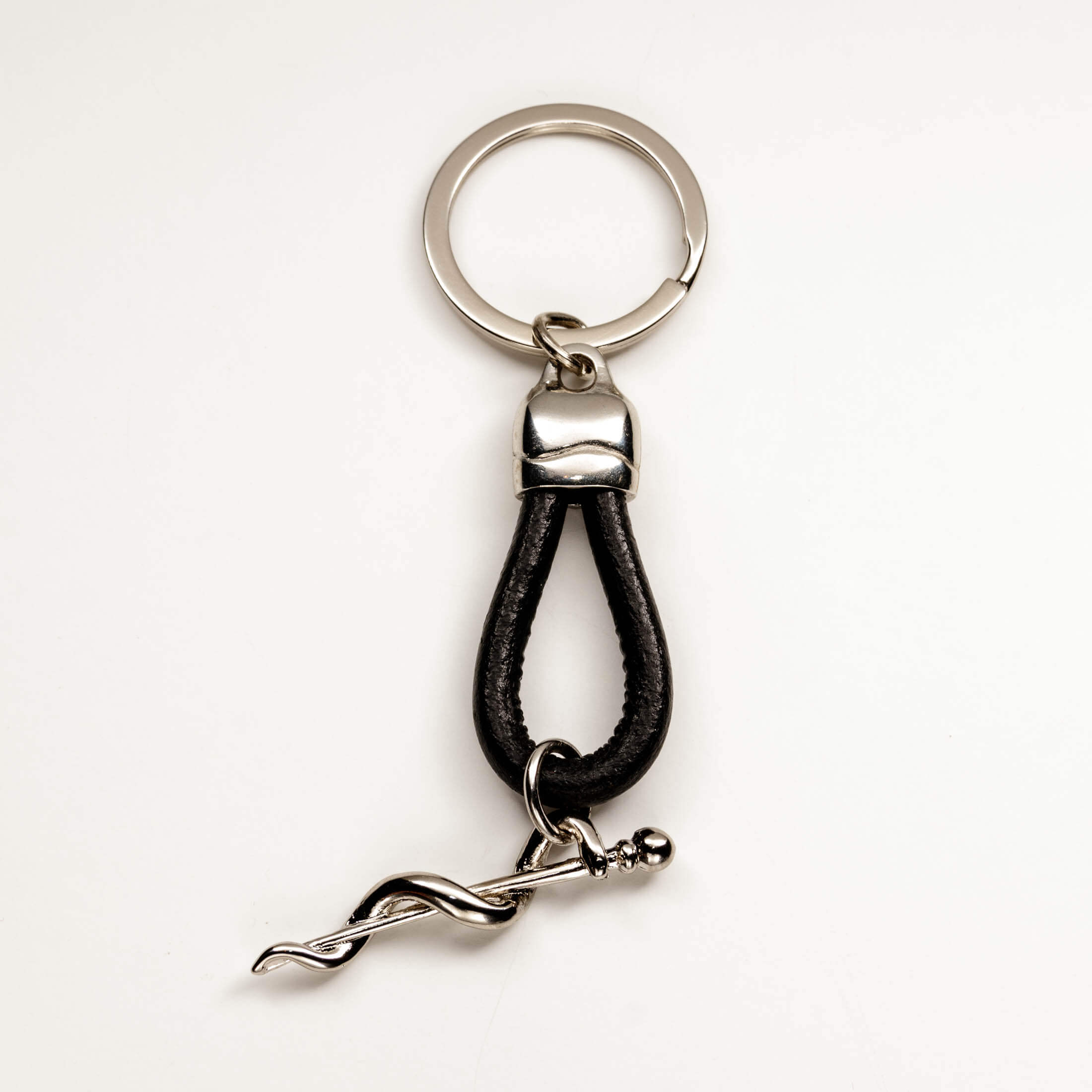 2738 KEYRINGS WITH LEATHER OR PU