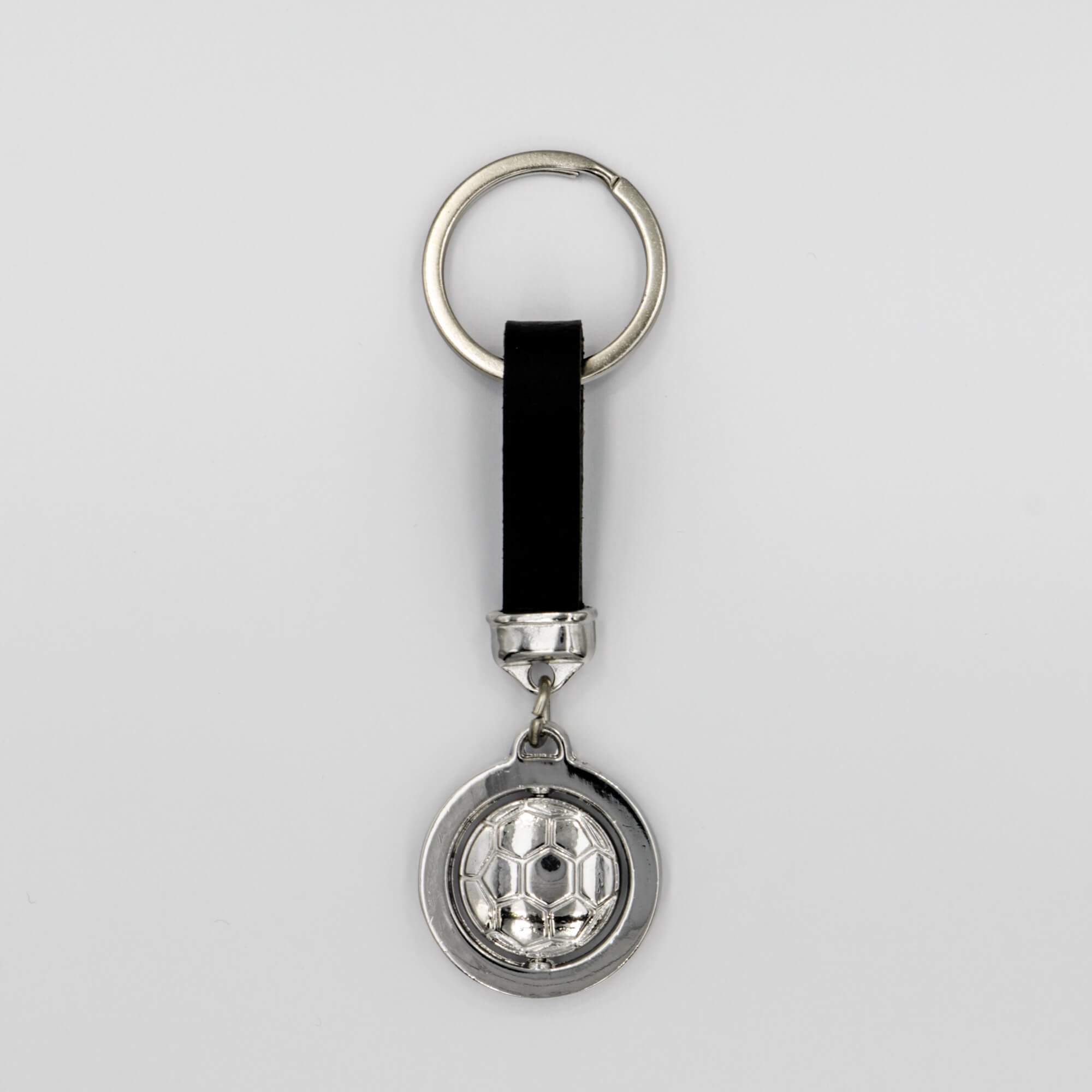 2734 KEYRINGS WITH LEATHER OR PU