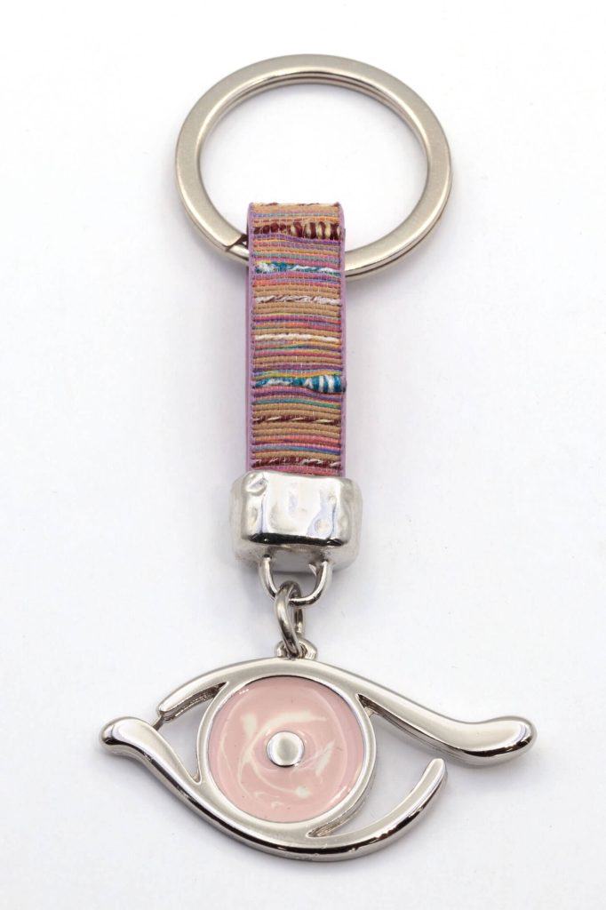 2766 KEYRINGS WITH LEATHER OR PU