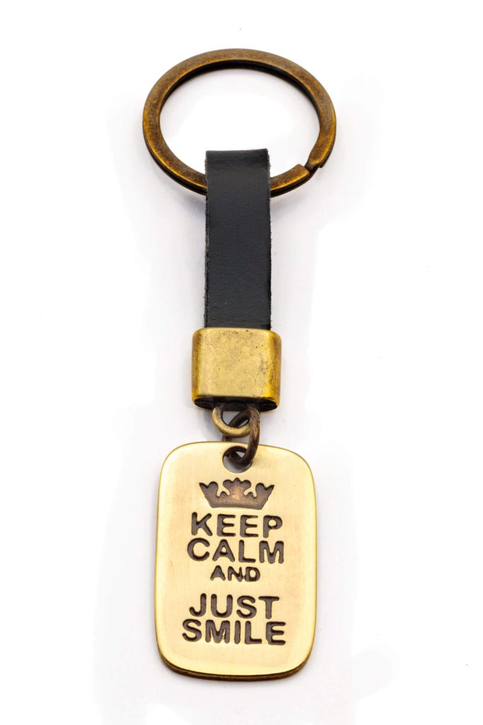 2773 KEYRINGS WITH LEATHER OR PU