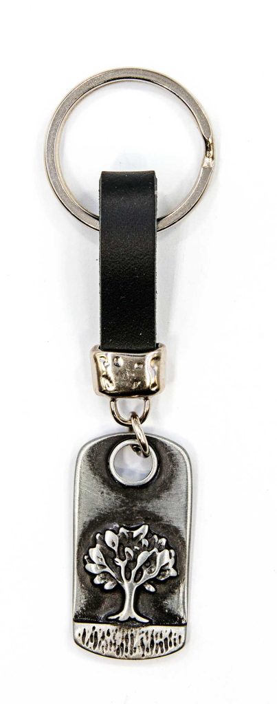 2836 KEYRING LEATHER OR PU